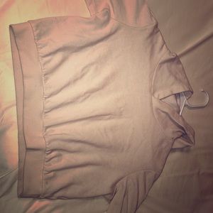 Mossimo cropped hoodie size:L